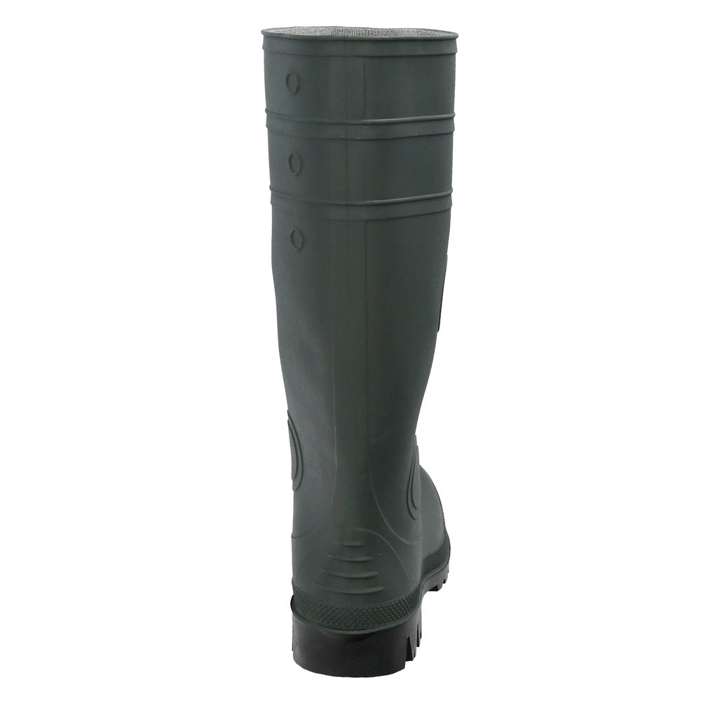 Green high rubber safety boots size 46 (pair)