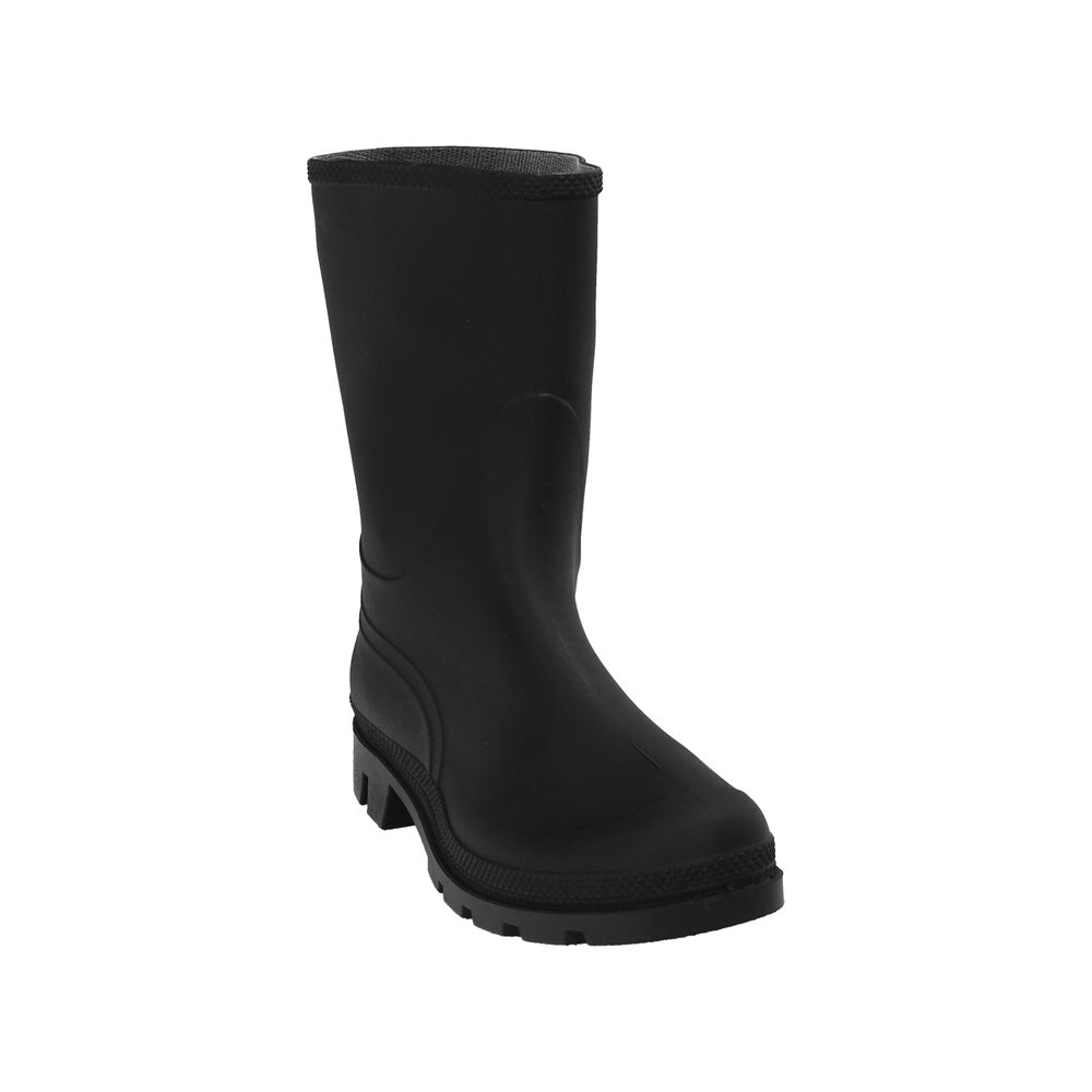 Black low rubber boots size 43 (pair)