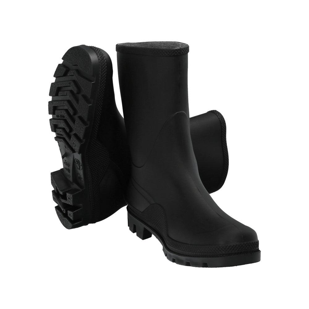 Black low-rise rubber boots size 47 (pair)