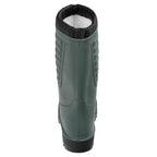 Botas de cano alto em borracha verde, tamanho 80 (inverno), tamanho 42 (par)