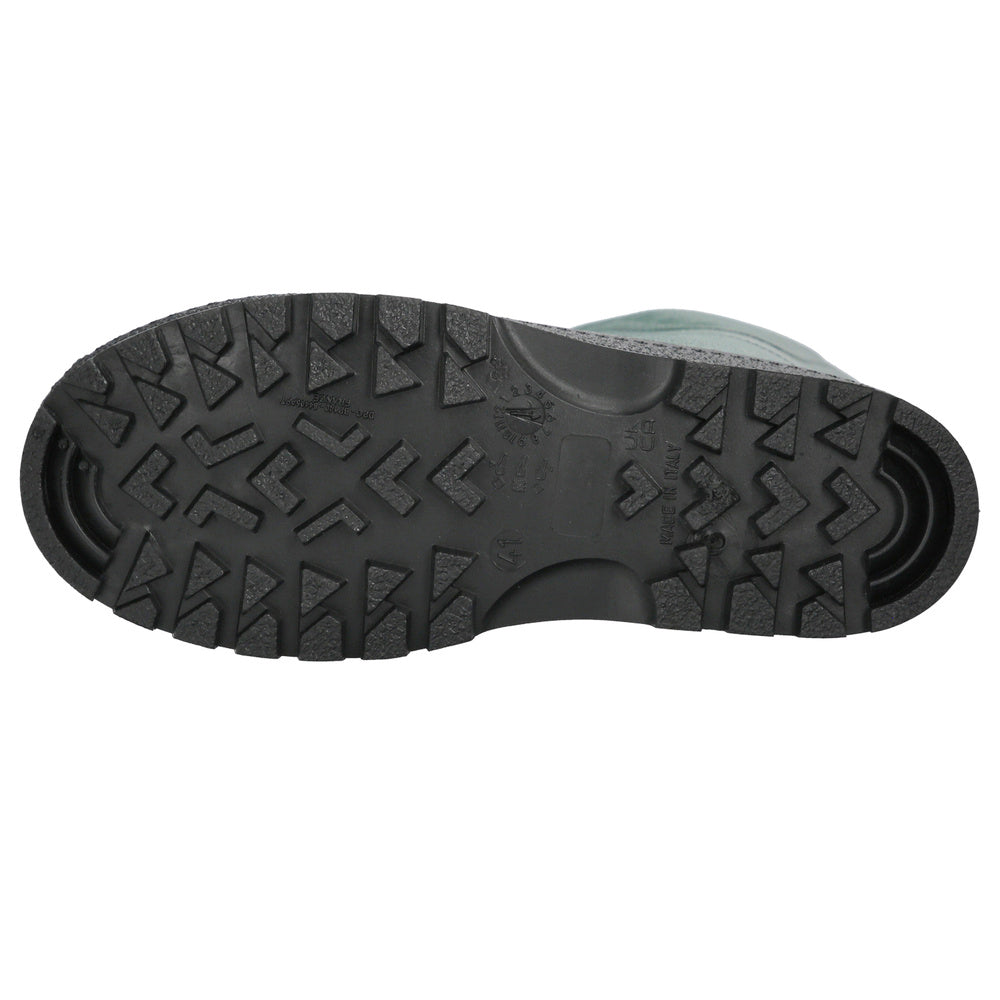 Tall green rubber winter boots size 43 (pair)