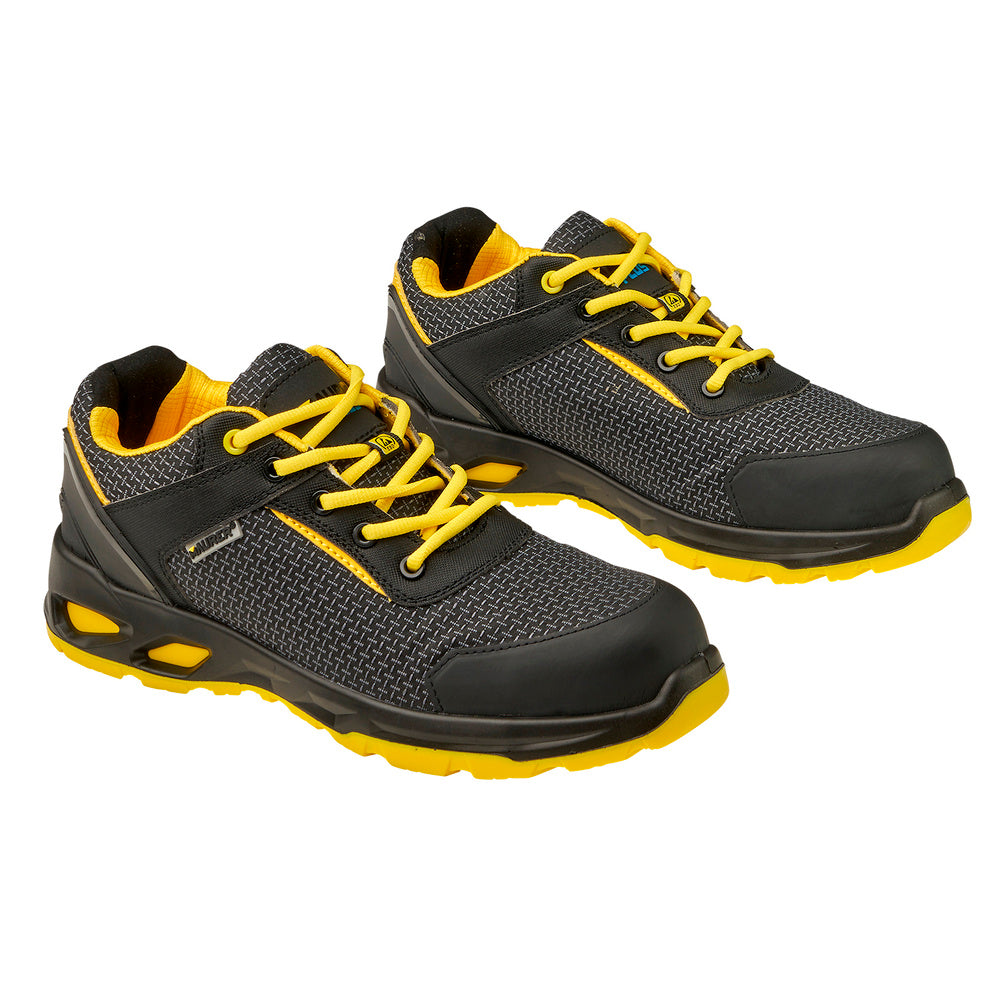 Zapatos bajo seguridad maurer s3l modelo amerina antideslizante con suela composite y resistencia a los hidrocarburos talla 39