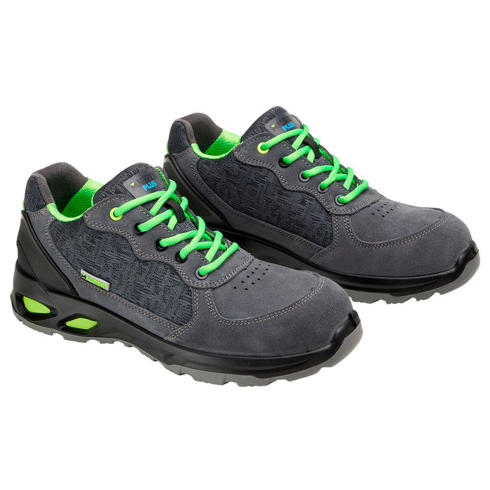 Zapatos seguridad maurer s1 modelo arlaz antideslizante con suela composite y resistencia a los hidrocarburos. Talla 40.
