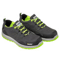 Deportiva seguridad maurer s1 modelo resia antideslizante con suela resistente a los hidrocarburos talla 45.