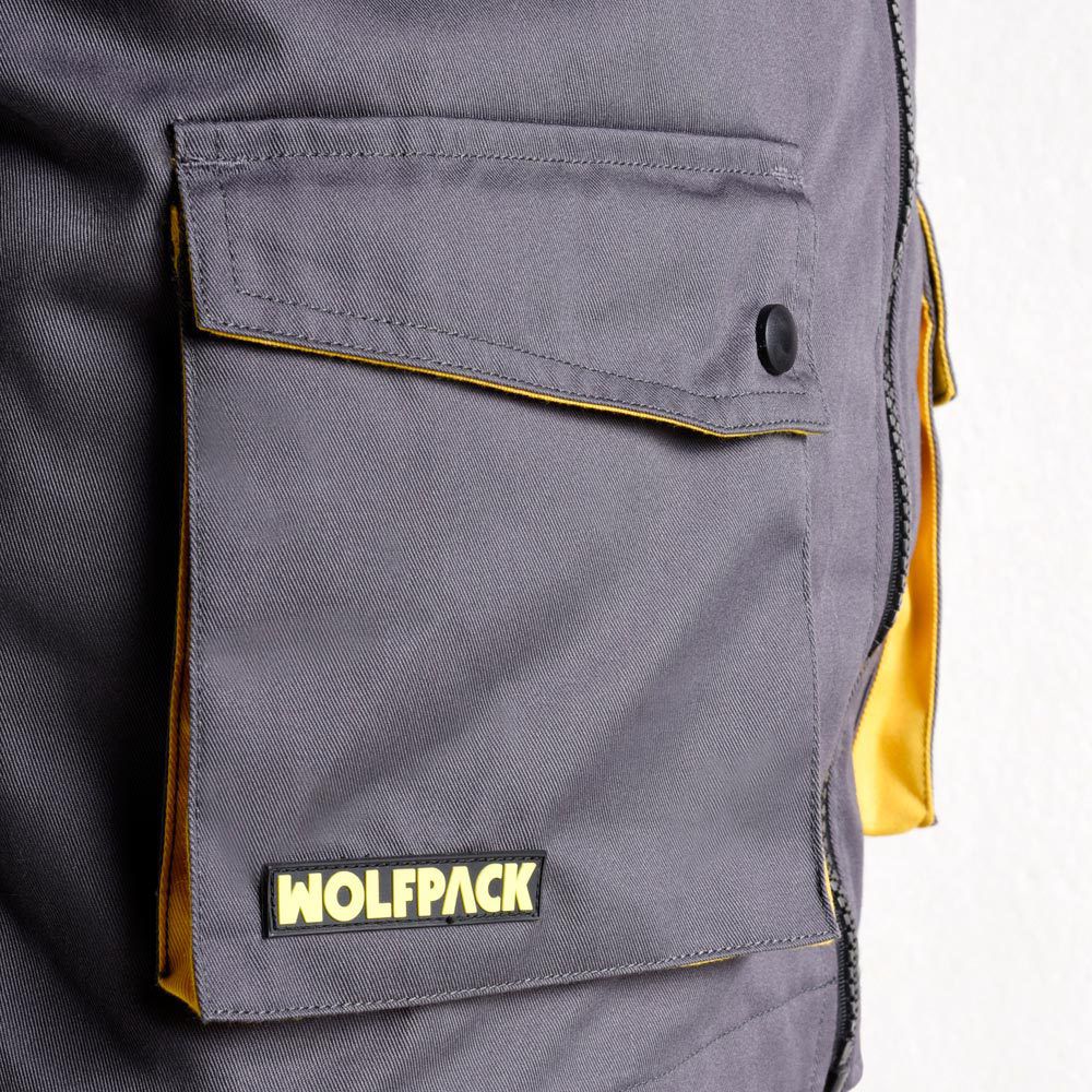 Chaqueta de trabajo gris/amarillo talla 56/58 xl