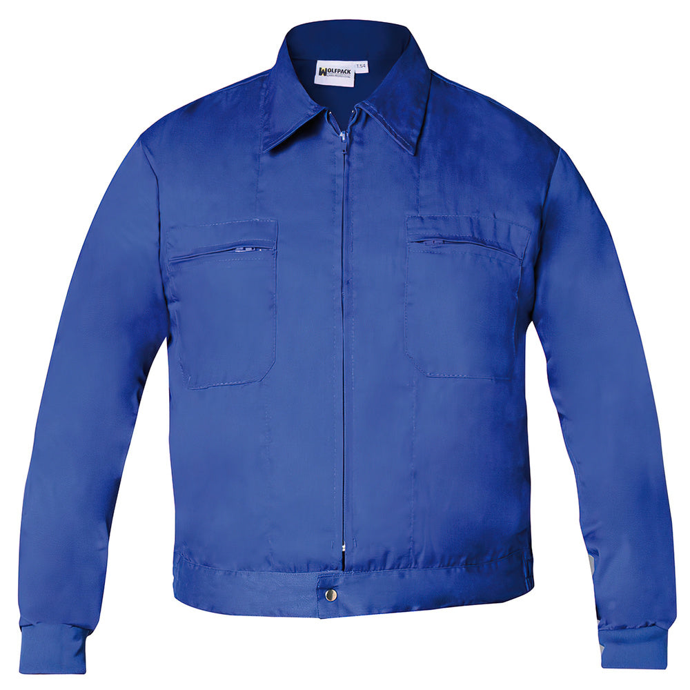 Chaqueta de trabajo azul talla 62