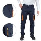 Pantalón trabajo talla 54 azul oscuro spandex