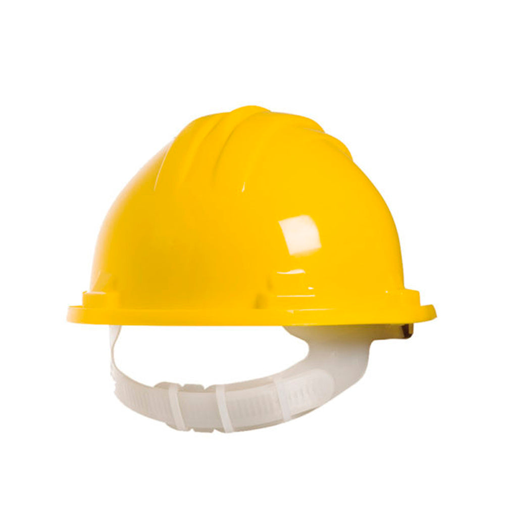 Cascos para obra amarillo