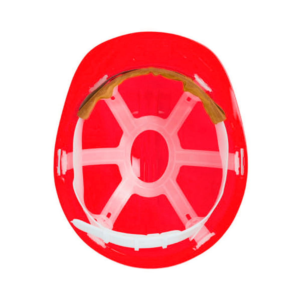 Cascos para obra rojo
