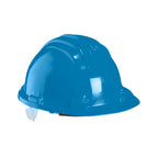 Cascos para obra azul