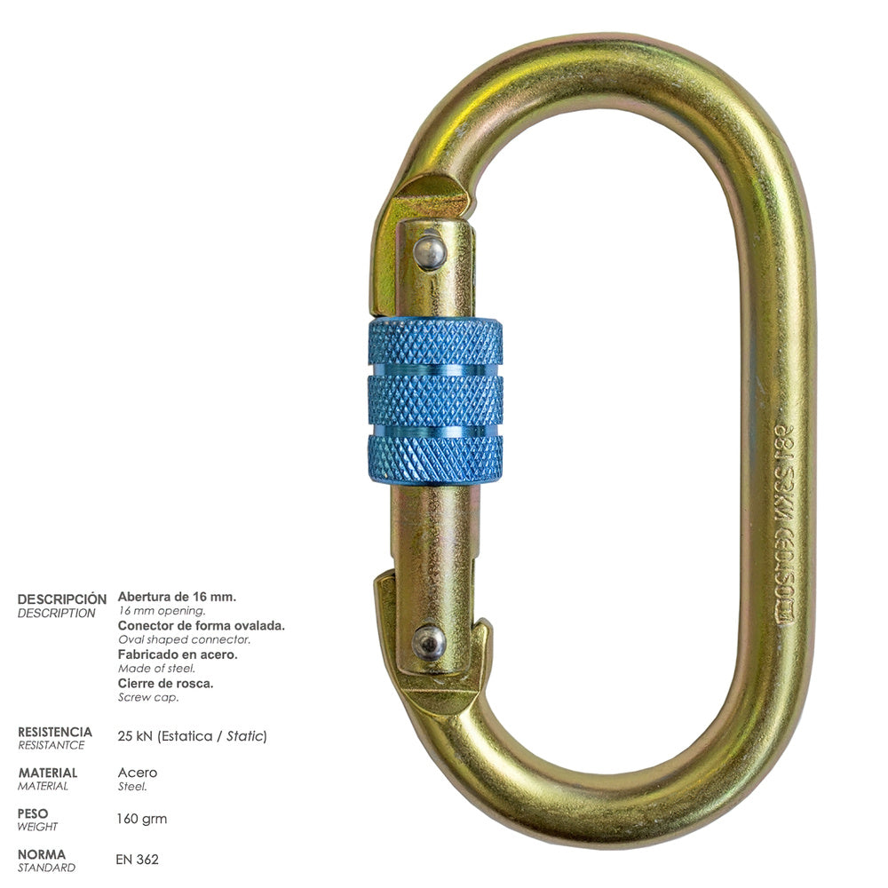 Fall arrest harness safety kit No. 1 (4 pieces) EN361