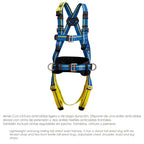Fall arrest harness safety kit no. 2 (7 pieces) EN361