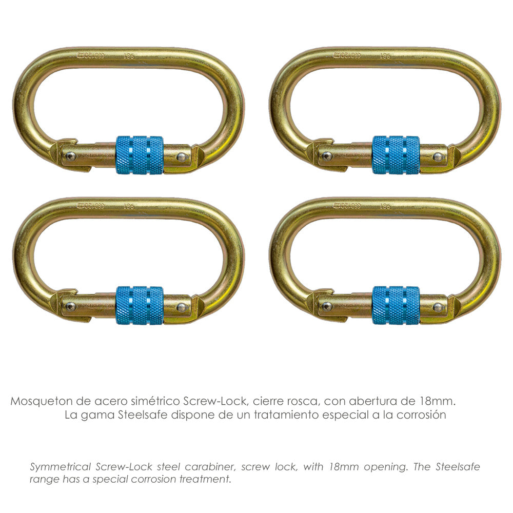 Fall arrest harness safety kit no. 2 (7 pieces) EN361