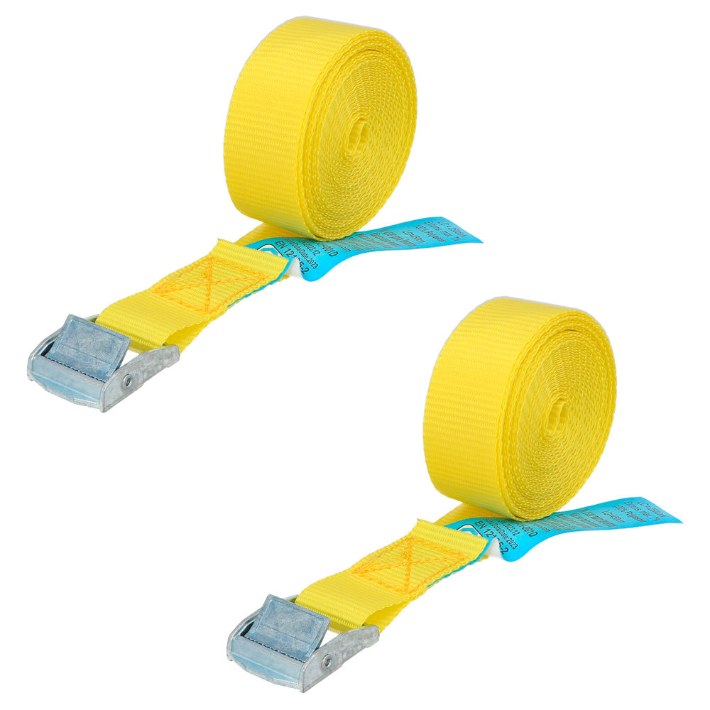 Cinta de amarração com roquete 4,5 metros x 25 mm (2 unidades) roquete metálico automático, fita, estro, correia de fixação