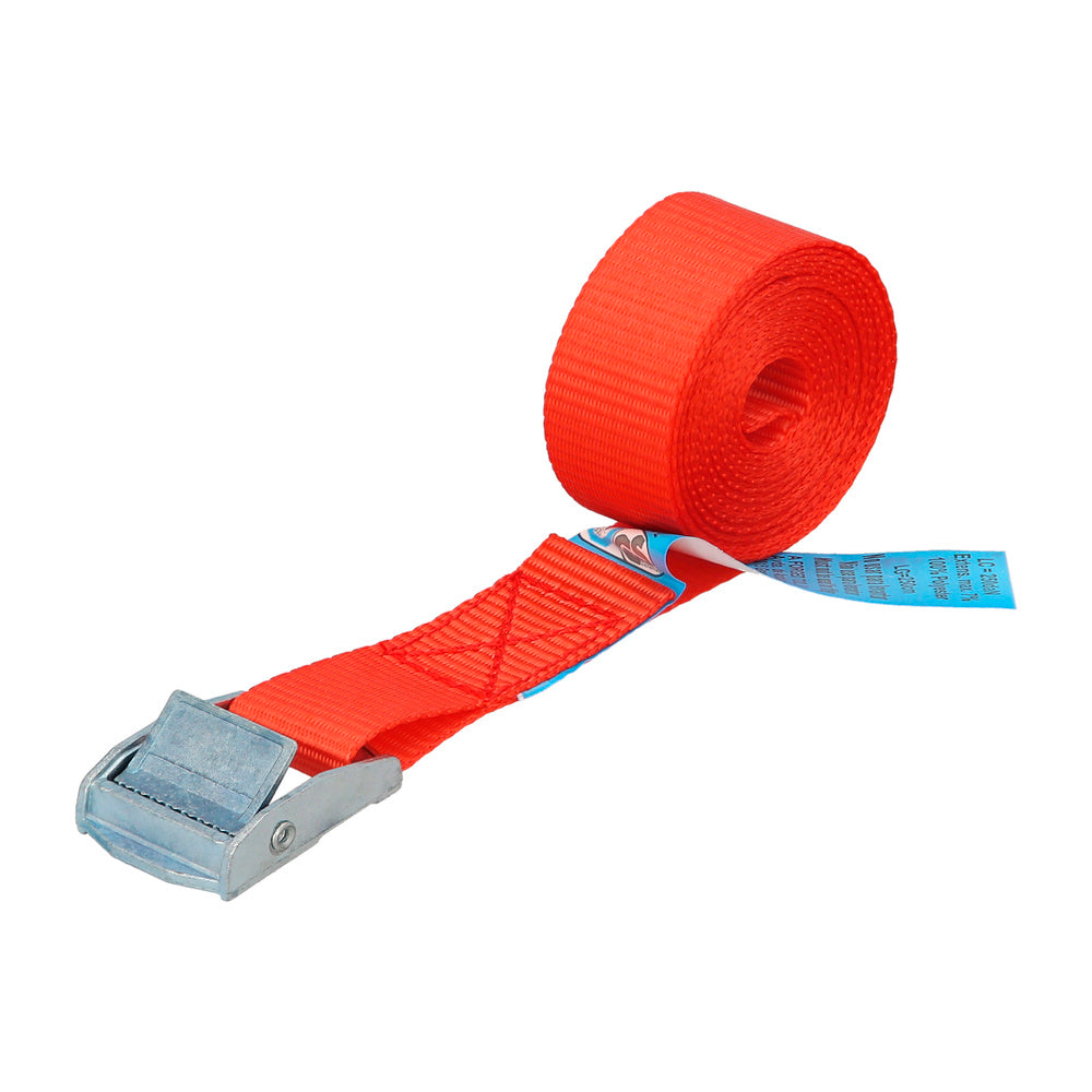 Ratchet tie-down strap 2.5 meters x 25 mm automatic metal ratchet, webbing, cargo sling, lashing strap