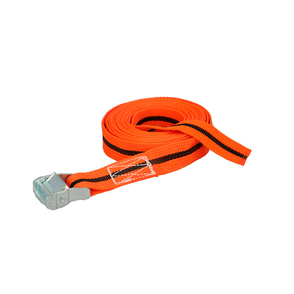 Cinta de amarração com roquete 5 metros x 38 mm roquete metálico automático, correia, linga de mercadorias, correia de fixação