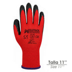 Guantes látex / nailon gripflex talla  11" (par)