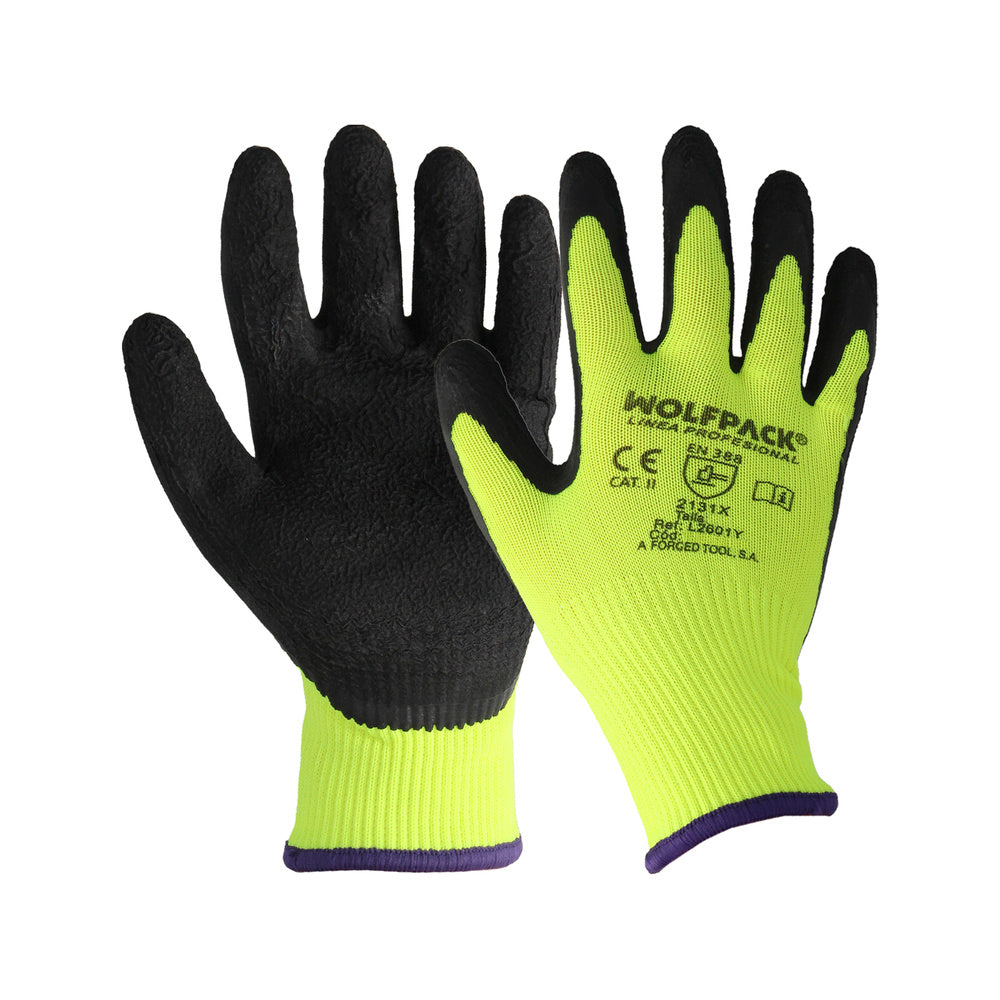 Soft foam latex gloves size 6" (pair)
