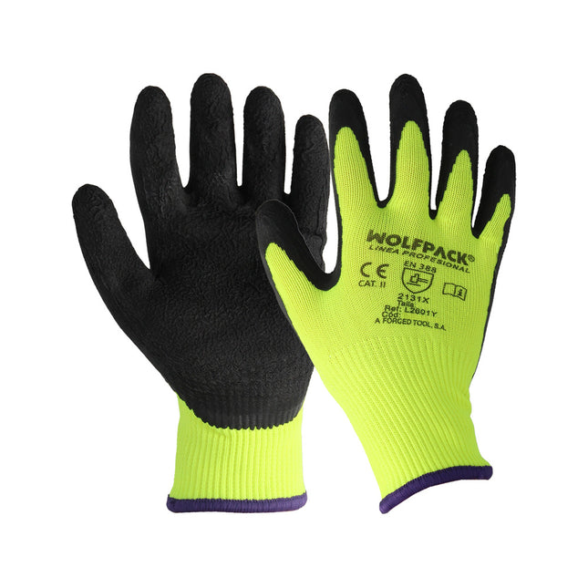 Guantes latex soft foam talla 8" (par)