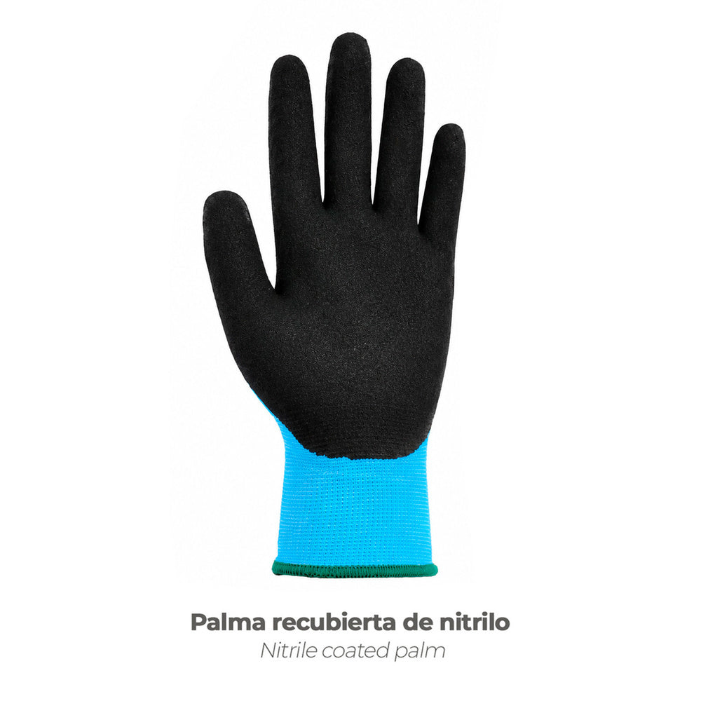 Reinforced nitrile impregnated gloves size 11" (pair)