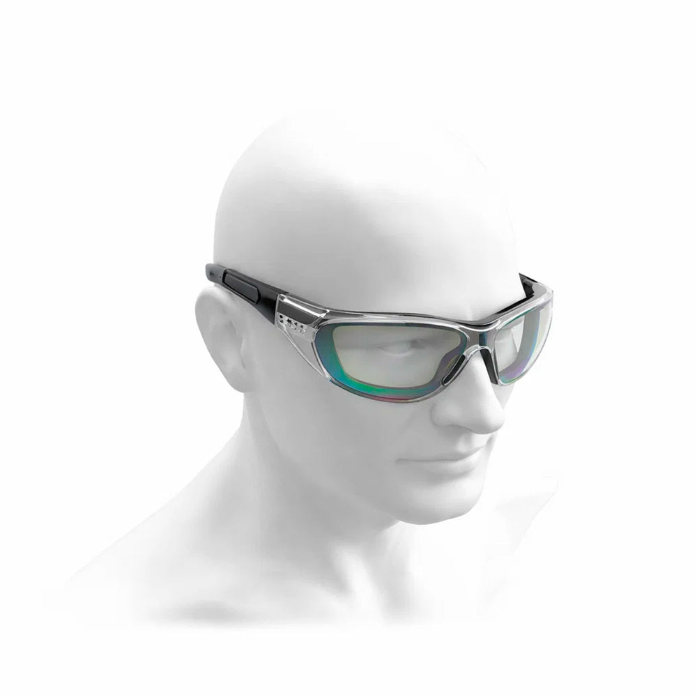 Gafas acolchadas transparentes en iso 16321