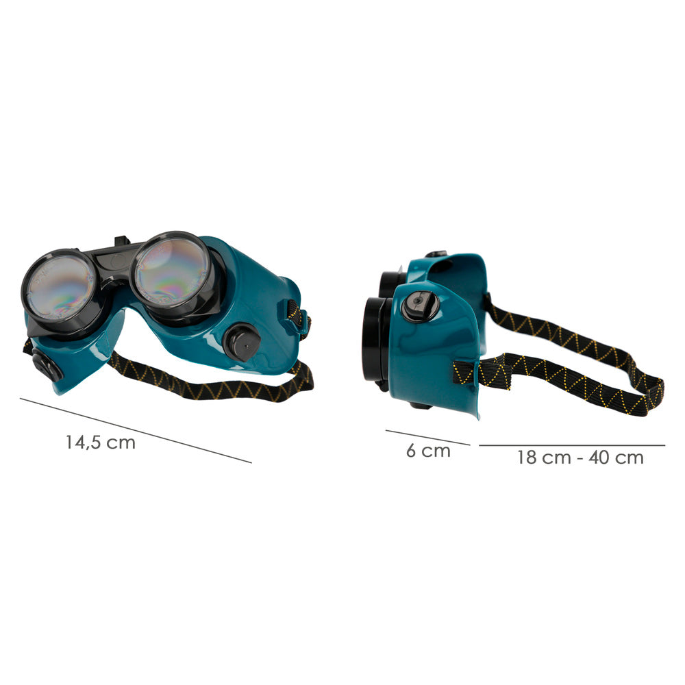 Gafas soldador con lentes abatibles en175