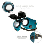 Gafas soldador con lentes abatibles en175