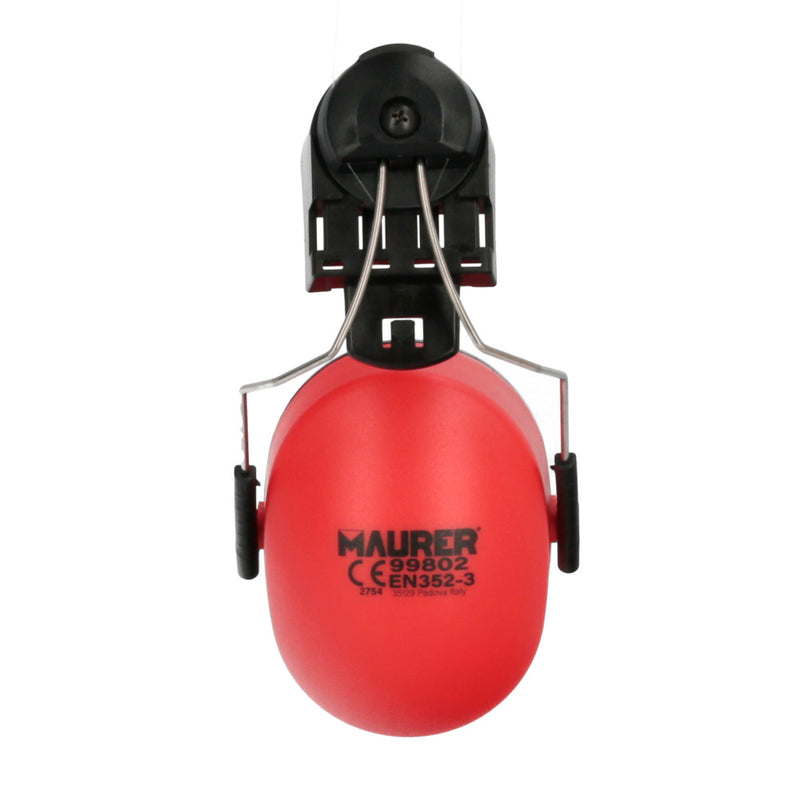 Recambio protector auditivo para casco con visera, protector facial de rejilla y protector auditivo maurer modelo 99790