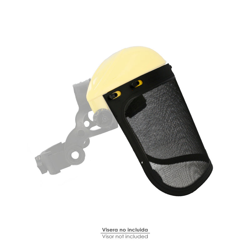 Visor de recambio para protector facial de rejill , repuesto protector facial