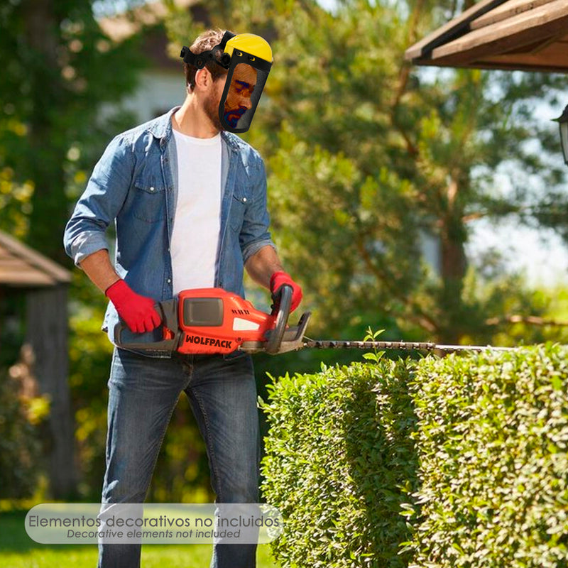 Visor de recambio para protector facial de rejill , repuesto protector facial