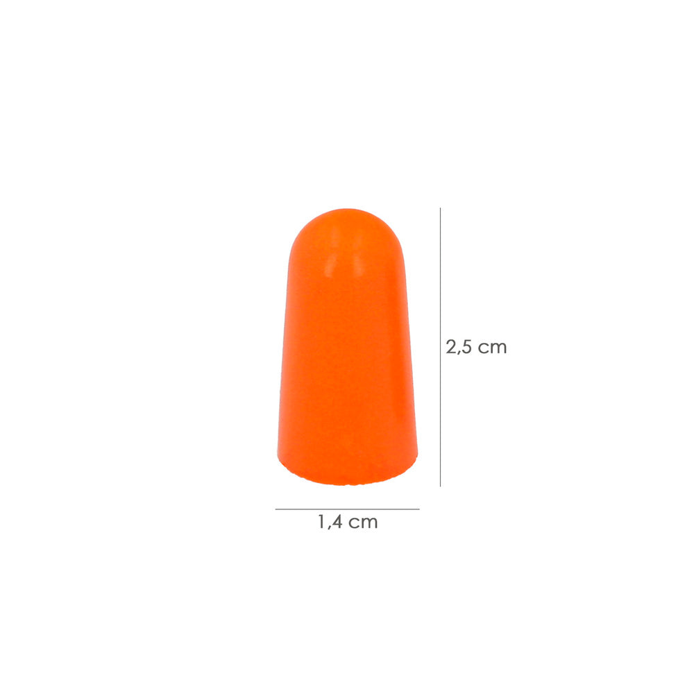 Tapón espuma pu para oídos set 2 tapones snr 31 db trabajar, dormir, estudiar, leer, viajar, ronquidos, protección auditiva.