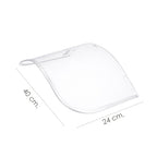 Protector facial policarbonato transparente. Recambio