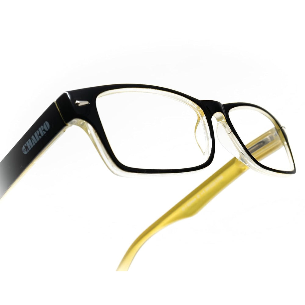 Gafas lectura kansas negro / amarillo. Aumento +1,5 gafas de vista, gafas de aumento, gafas visión borrosa