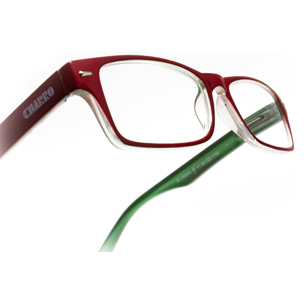 Gafas lectura kansas rojo / verde. Aumento +3,5 gafas de vista, gafas de aumento, gafas visión borrosa