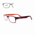 Gafas lectura kansas morado / naranja. Aumento +1,0 gafas de vista, gafas de aumento, gafas visión borrosa
