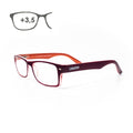 Gafas lectura kansas morado / naranja. Aumento +3,5 gafas de vista, gafas de aumento, gafas visión borrosa