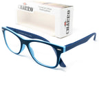 Gafas lectura illinois azules. Aumento +3,0 gafas de vista, gafas de aumento, gafas visión borrosa