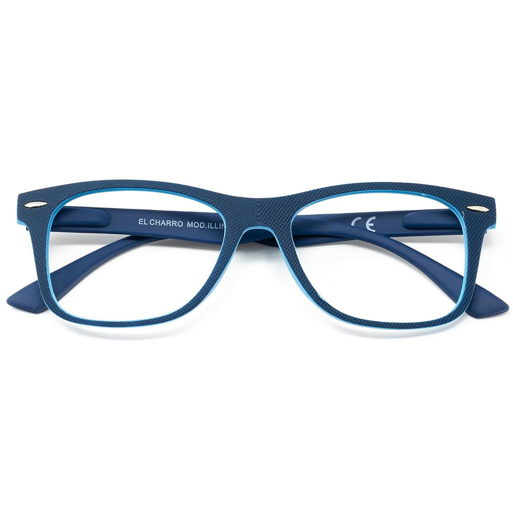 Gafas lectura illinois azules. Aumento +3,0 gafas de vista, gafas de aumento, gafas visión borrosa