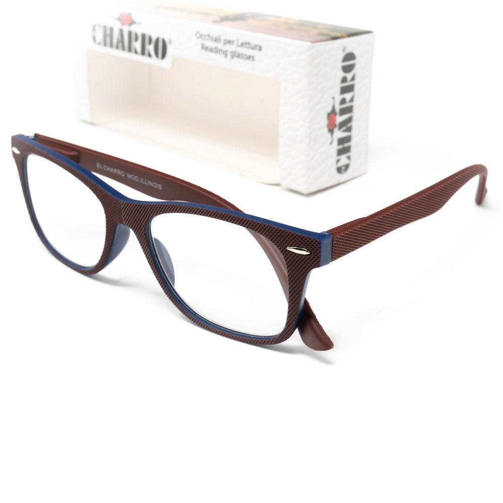 Red Illinois Reading Glasses Magnification +3.0, Reading Glasses, Magnifying Glasses, Blurred Vision Glasses