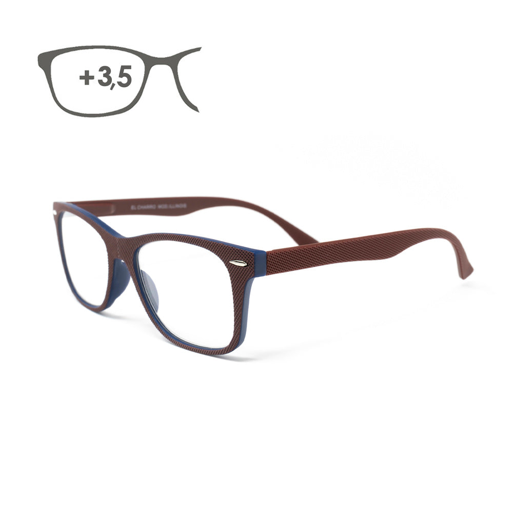 Gafas lectura illinois rojas aumento +3,5 gafas de vista, gafas de aumento, gafas visión borrosa