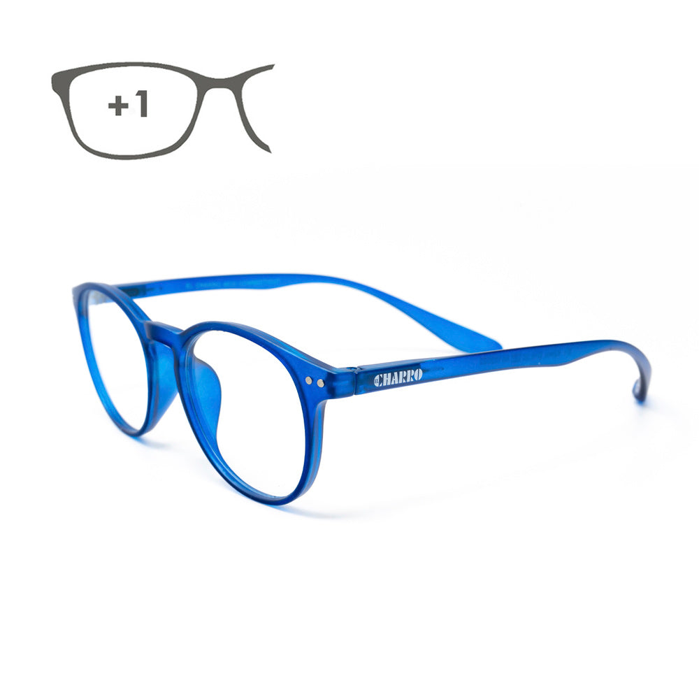 Gafas lectura connecticut color azul aumento +1,0 patillas para colgar del cuello , gafas de vista, gafas de aumento