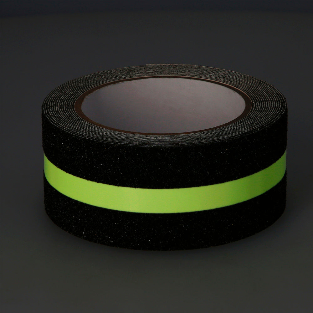 Fita antiderrapante fluorescente 50 mm x 5 metros. Uso doméstico.