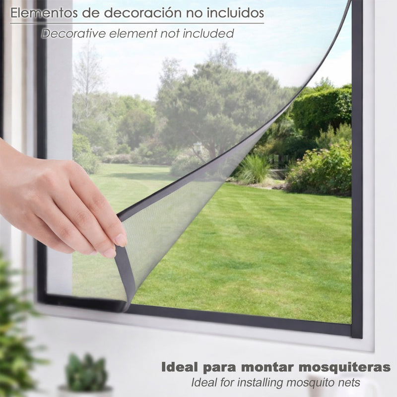 Cinta magnetica adhesiva a+b 1+1m 15mm