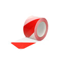 Cinta señalización ldpe roja/blanca rollo 70 mm x 200 metros