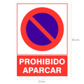 No parking sign 30x21 cm
