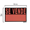 Cartel se vende  50x35 cm