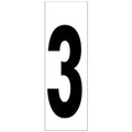Número adesivo 46x140 mm   n.º 3