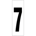 Numero adhesivo 46x140 mm   nº 7