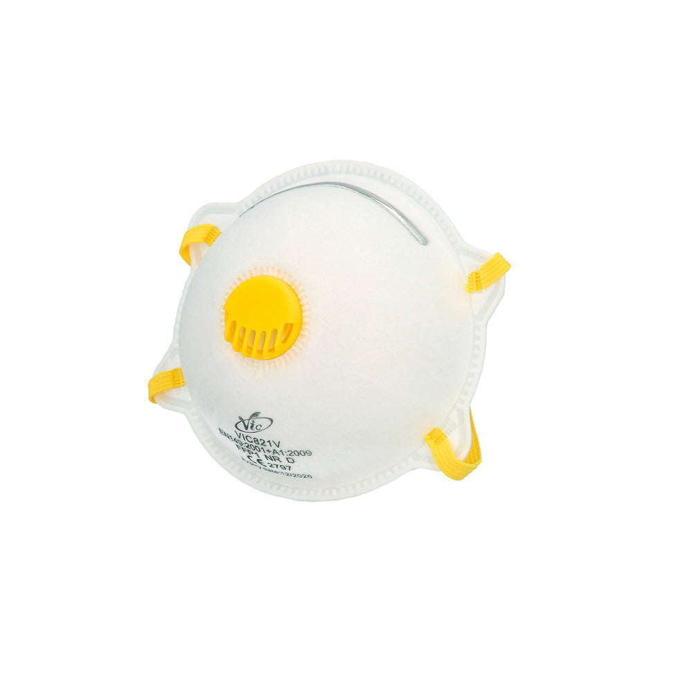Rigid FFP1 valved mask (10 units) individually wrapped