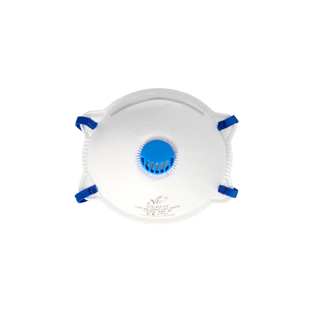 Rigid FFP2 valved mask (10 units) individually wrapped